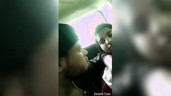 GF Letting Him Suck And Worship Her Soft Desi Boobs