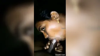 Tamil Wife Pleasing Her Man With Amazing Head In Bedroom Tonight