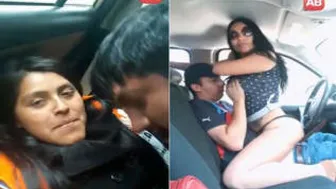 Two Nri Babes Getting Fucked Together In The Car At Midnight