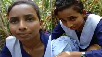 Beautiful Bihari Babe Having Outdoor Sex With Lover Moaning