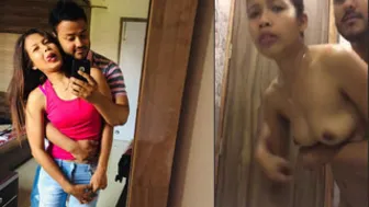 Cute Desi Babe Moaning While Taking It Deep From Behind