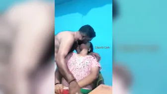 Married Bhabhi Getting Her Big Boobs Sucked By Hungry Husband