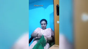 Married Bhabhi Getting Her Big Boobs Sucked By Hungry Husband