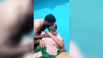 Married Bhabhi Getting Her Big Boobs Sucked By Hungry Husband