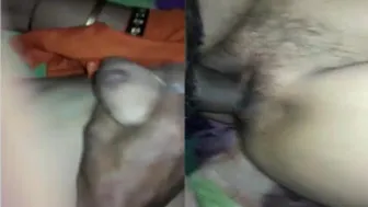 Married Wife Getting Her Boobs Squeezed While Hubby Pounds