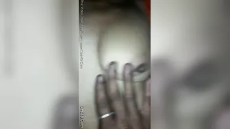 Married Wife Getting Her Boobs Squeezed While Hubby Pounds