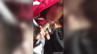 Nri GF Blowing Me In Backseat Parked In The Corner