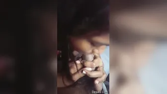 Nri GF Blowing Me In Backseat Parked In The Corner