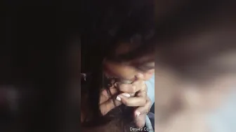 Nri GF Blowing Me In Backseat Parked In The Corner