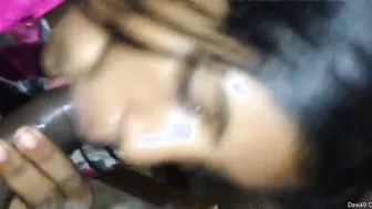 My Sexy GF Sucking Me Off Till I Cum In Her Mouth