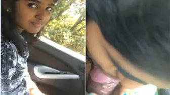 Tamil GF Giving Me Sloppy Blowjob In Bedroom