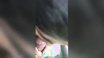 Tamil GF Giving Me Sloppy Blowjob In Bedroom