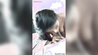 Horny Tamil GF Sucking Dick In Backseat Of The Car