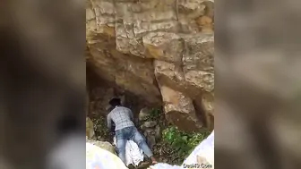 College Babe Sneaking Outside Campus Getting Banged By Boyfriend