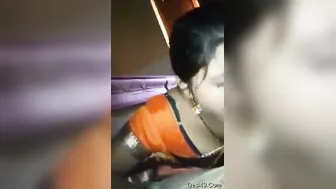 Married Bhabhi Sucking Her Lover Dry In Bedroom Session