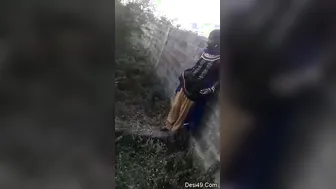 Married Bhabhi Getting Fucked Outside Behind The Village House