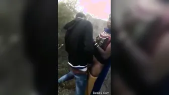 Married Bhabhi Getting Fucked Outside Behind The Village House