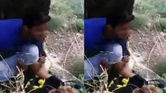 College Couple Getting Caught Fucking Outside Running Away Naked