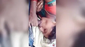 Married Bhabhi Giving Outdoor Blowjob Hiding From Her Hubby Today