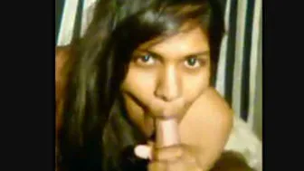 Desi Babe Sucking Cock Like She Means It Amateur Style Real
