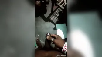 Tamil Bhabhi Sucking His Thick Cock Like A Hungry Slut At Home