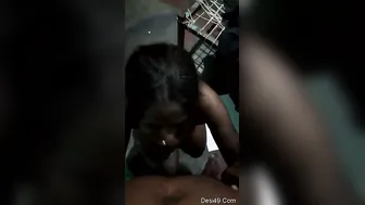 Tamil Bhabhi Sucking His Thick Cock Like A Hungry Slut At Home