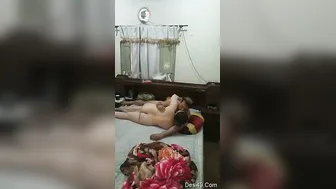 Hubby Catching His Wife Riding Boss Cock Red Handed At His Place