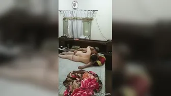 Hubby Catching His Wife Riding Boss Cock Red Handed At His Place