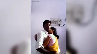 Village Couple Reuniting After Months Fucking Like Crazy At Home