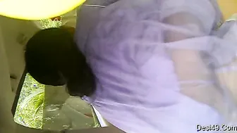 Tamil Babe Riding Her Lovers Dick Hard In Backseat Late Night