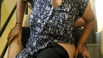 Daring Bhabhi Getting Fucked On Open Staircase By Her Hubby