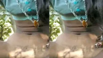 Village Babe Giving Outdoor Blowjob Before Getting Fucked Hard