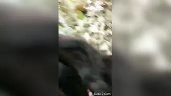 Village Babe Giving Outdoor Blowjob Before Getting Fucked Hard