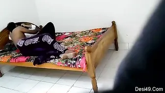College GF Moaning As I Fuck Her In My Hostel Room Bed
