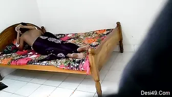 College GF Moaning As I Fuck Her In My Hostel Room Bed