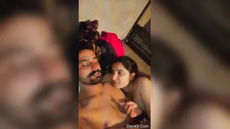 Haryana Couple Making Out And Getting Wild In Their Bedroom