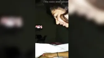 Desi GF Stroking My Cock Until I Explode In Her Hands