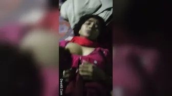 Horny Bhabi Moaning Loud While Lover Fucks Her In Bedroom
