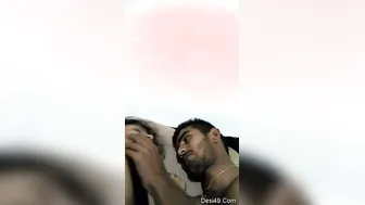 Tamil Couple Getting Intimate Recorded On Phone In Their Flat