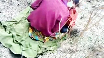 Village Lovers Meeting Secretly Outdoors For Hot Jungle Fucking