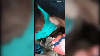 Young Guy Banging Horny Randi Outdoors In Secluded Village Spot