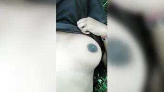 Village Girl Getting Fingered Deep By Her Lover Outside