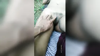 Village Girl Getting Fingered Deep By Her Lover Outside