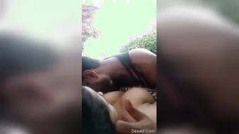 Village Couple Fucking Outdoors In The Fields After Dark