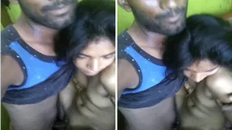 Standing Fuck With My GF Against The Wall Late Night