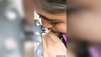 Village GF Sucking Cock Behind The Fields After Dark