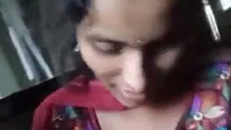 Married Village Woman Sucking Her Lover Dick Behind The House