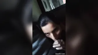 Married Village Woman Sucking Her Lover Dick Behind The House