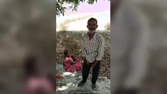 Village Couple Caught Fucking Behind The Temple By Neighbors