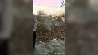 Village Couple Caught Fucking Behind The Temple By Neighbors